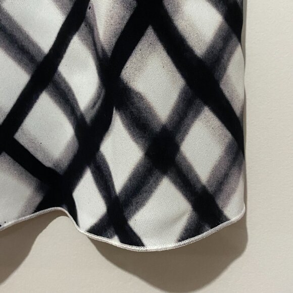 Wilfred Free Divinity Top Camisole 90s Style Tank Empire Waist Plaid Aritzia - Picture 5 of 13